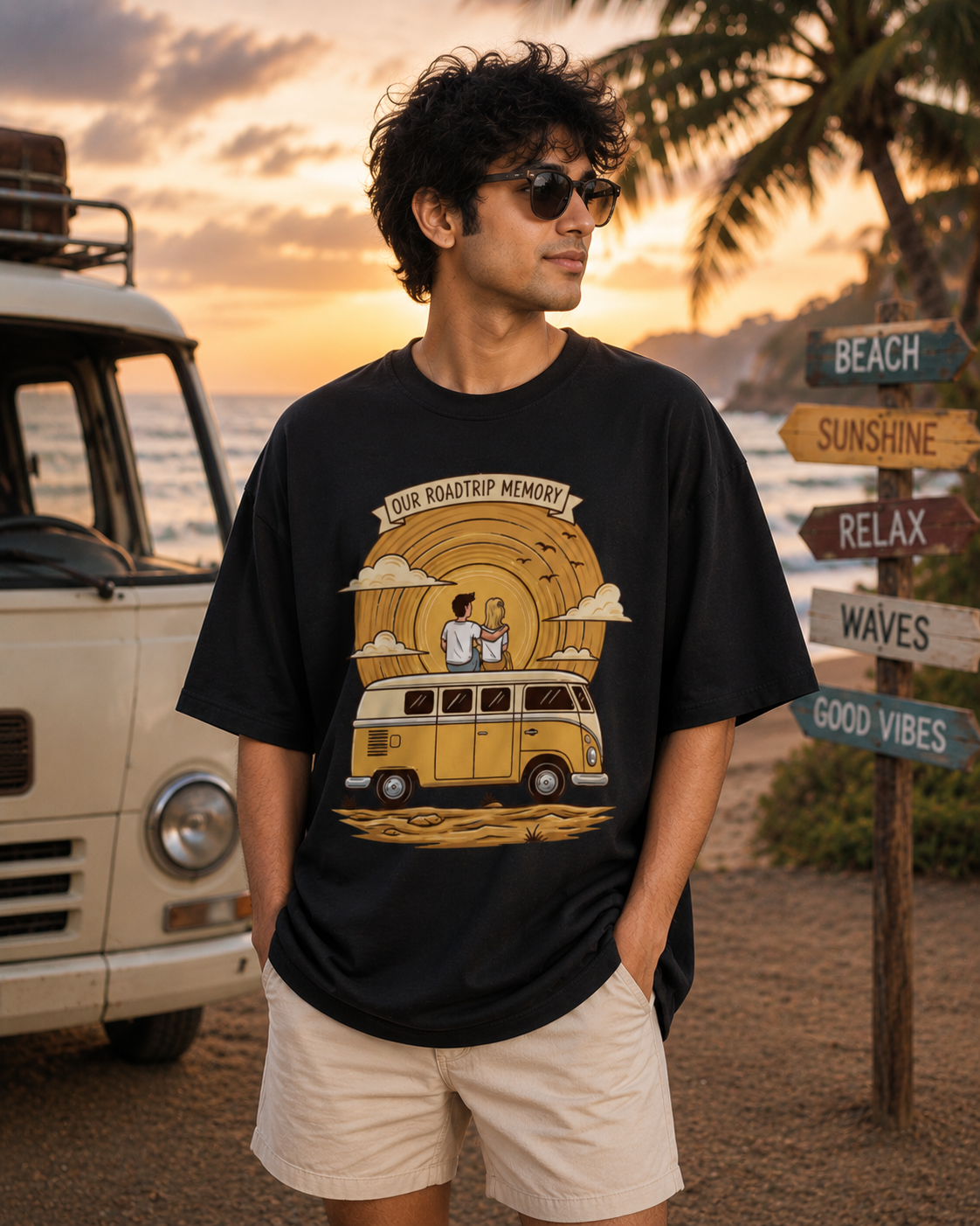 Trip Memories Oversized T-Shirt