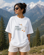 Peace Oversized T-Shirt