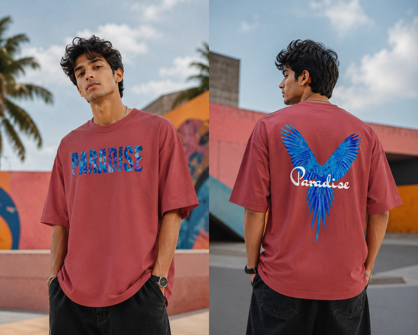 Paradise Oversized T-Shirt
