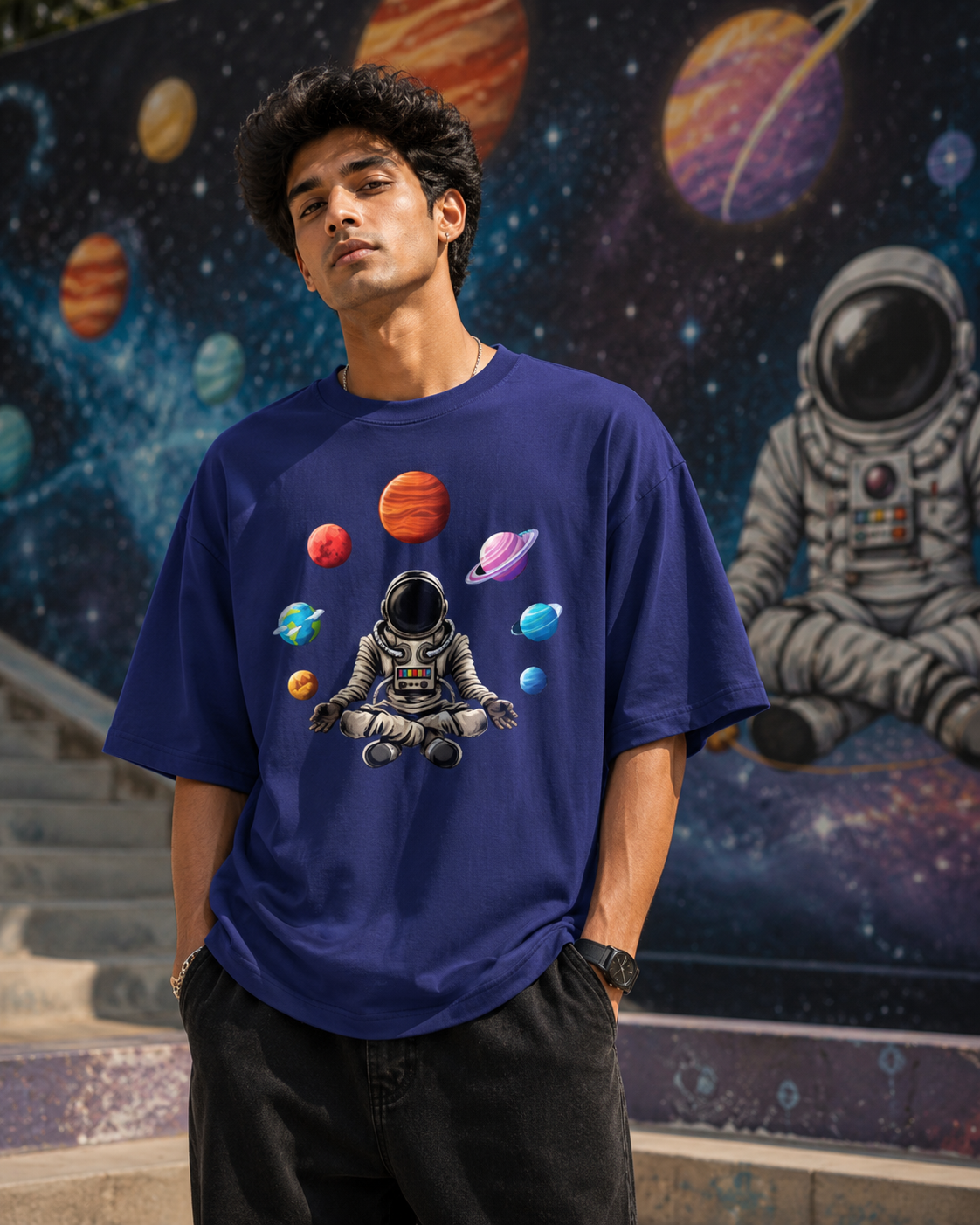 Solar Power Oversized T-Shirt