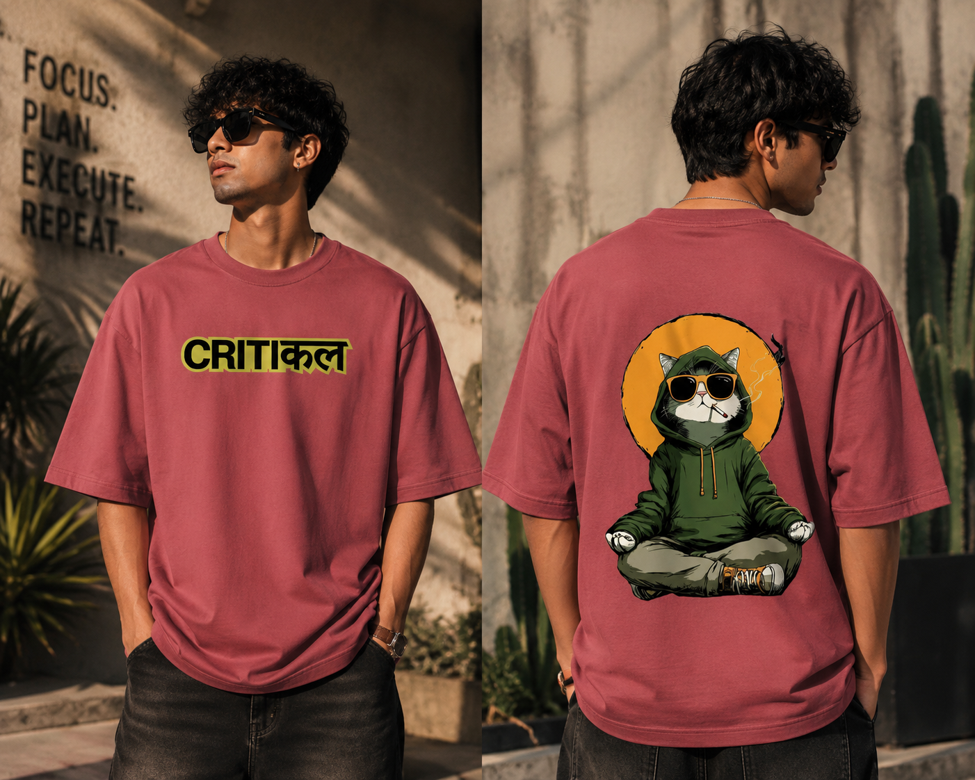 Critical Oversized T-Shirt