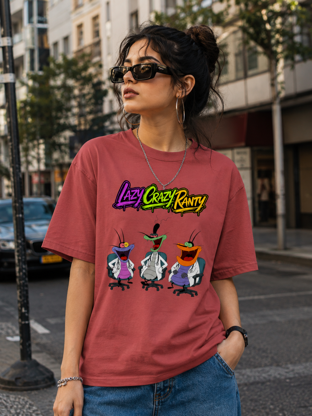 Ranty Cockroach Oversized T-Shirt