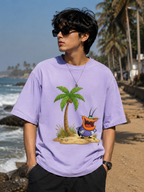 Travel Crazy Cockroach Oversized T-Shirt