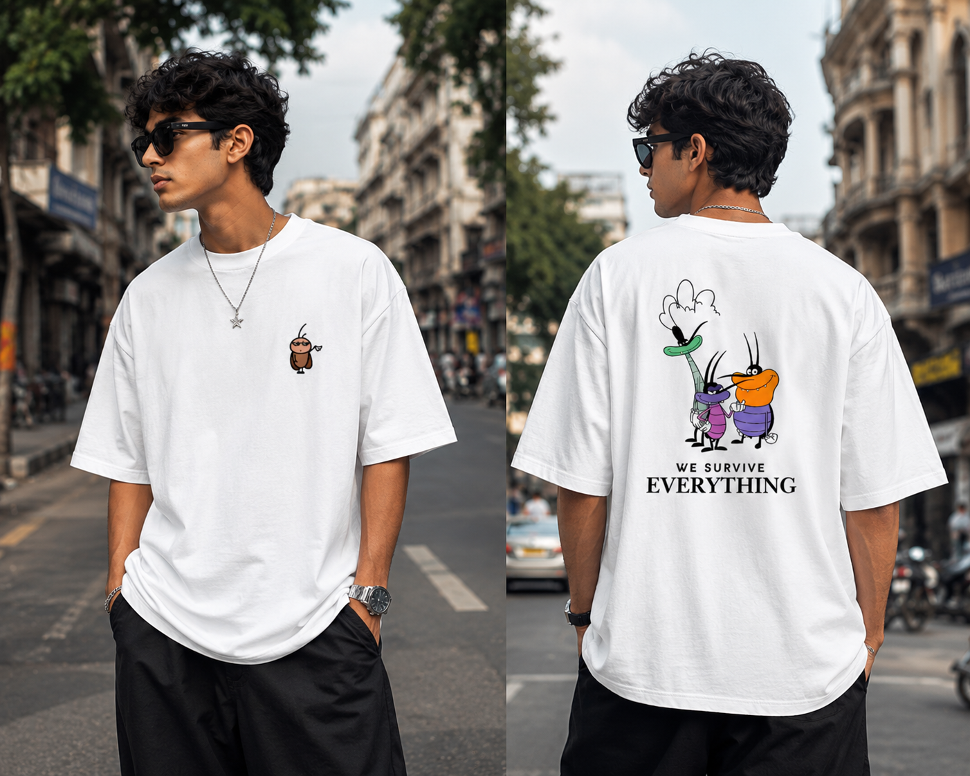 CJK (Survive) Oversized T-Shirt