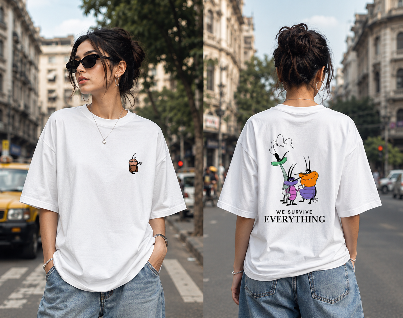 CJK (Survive) Oversized T-Shirt