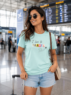Live to Travel Regular T-shirt