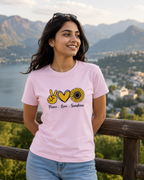 Peace Love Regular T-shirt