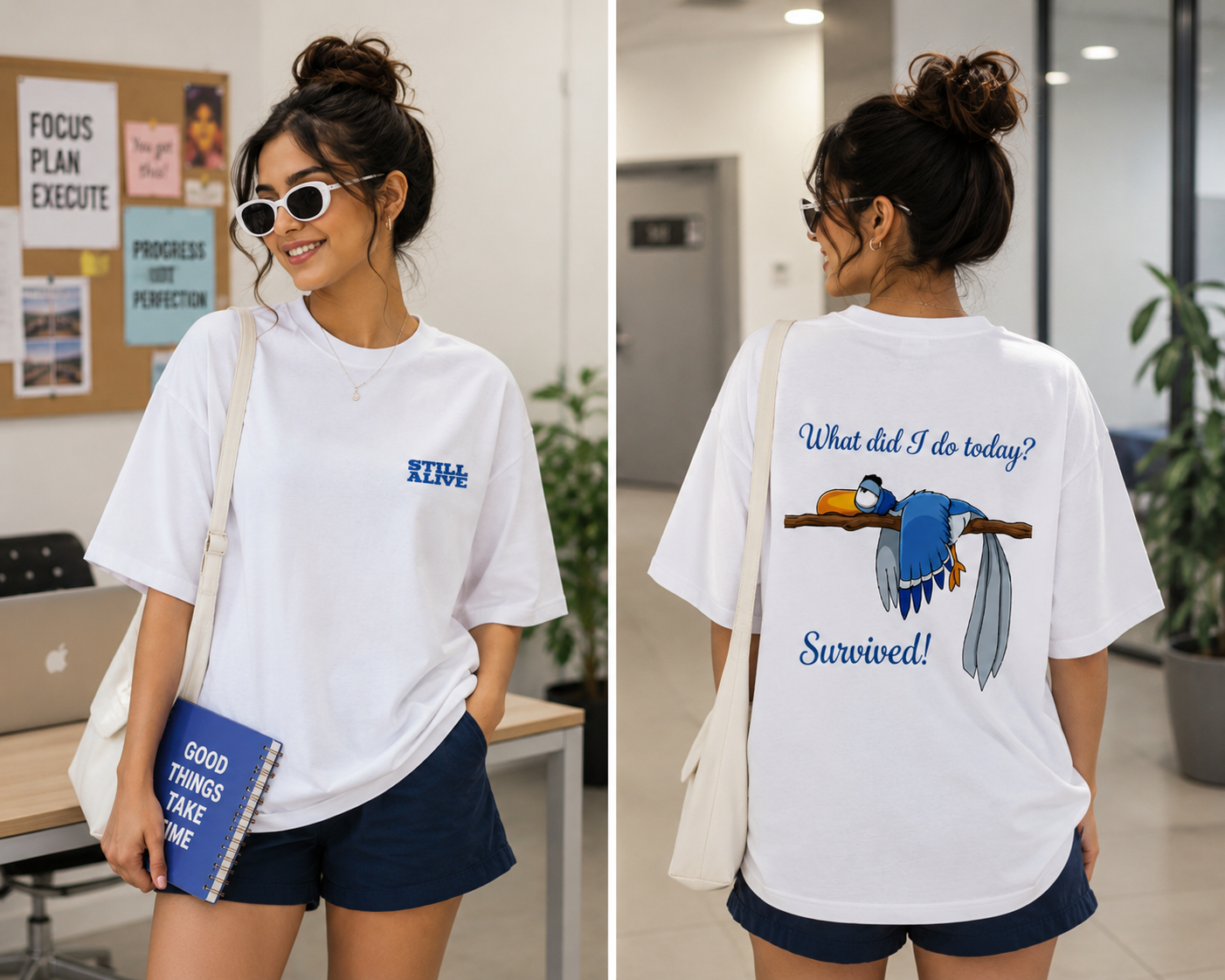 Still Alive Oversized T-Shirt