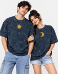 Sun Acid Washed Oversized Tee