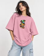 : Eat Sleep Repeat Terry Oversized Tee