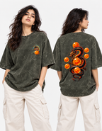 Dragon Ball Z Acid Washed Oversized Tee