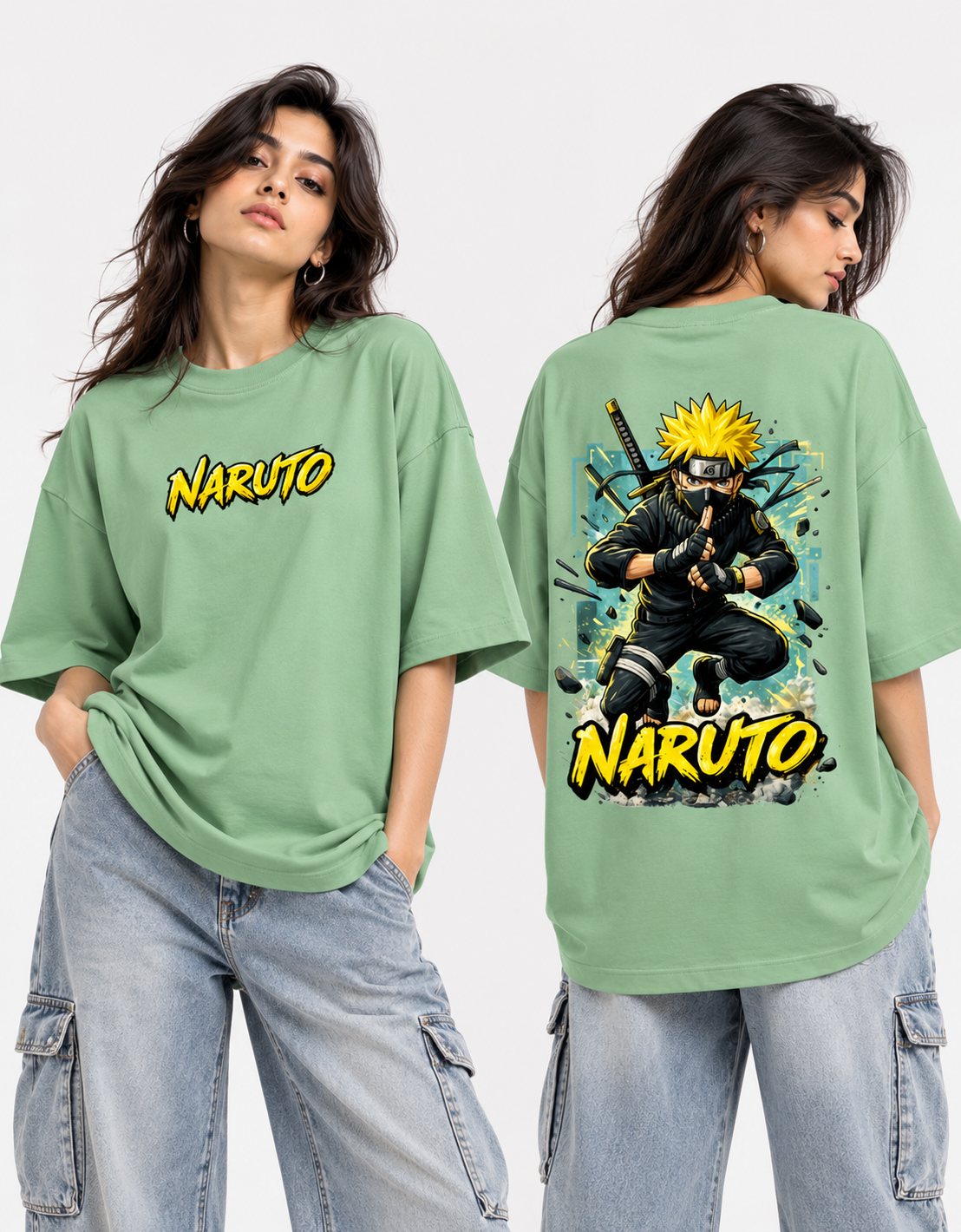 Naruto Terry Oversized Tee