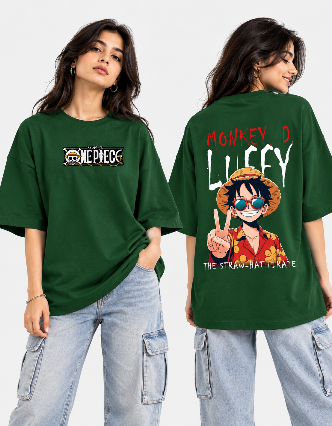 Luffy Terry Oversized Tee