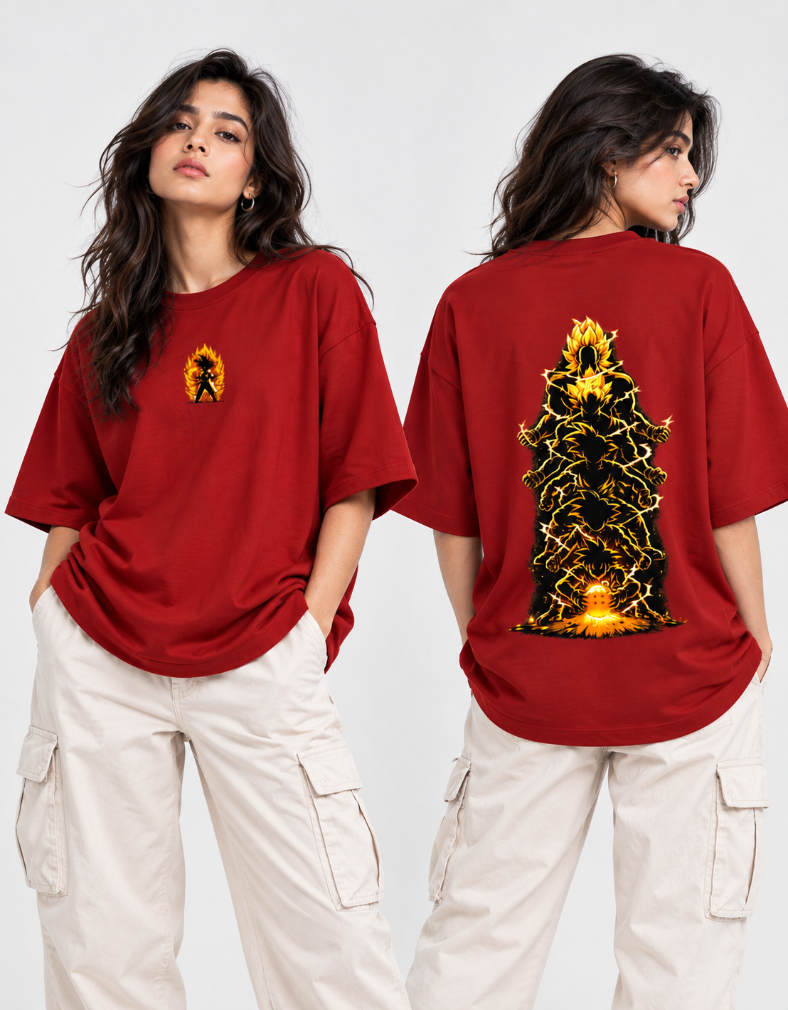Naruto Terry Oversized Tee