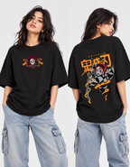 Demon Slayer Terry Oversized Tee
