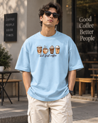 Coffee First Terry Oversized Tee