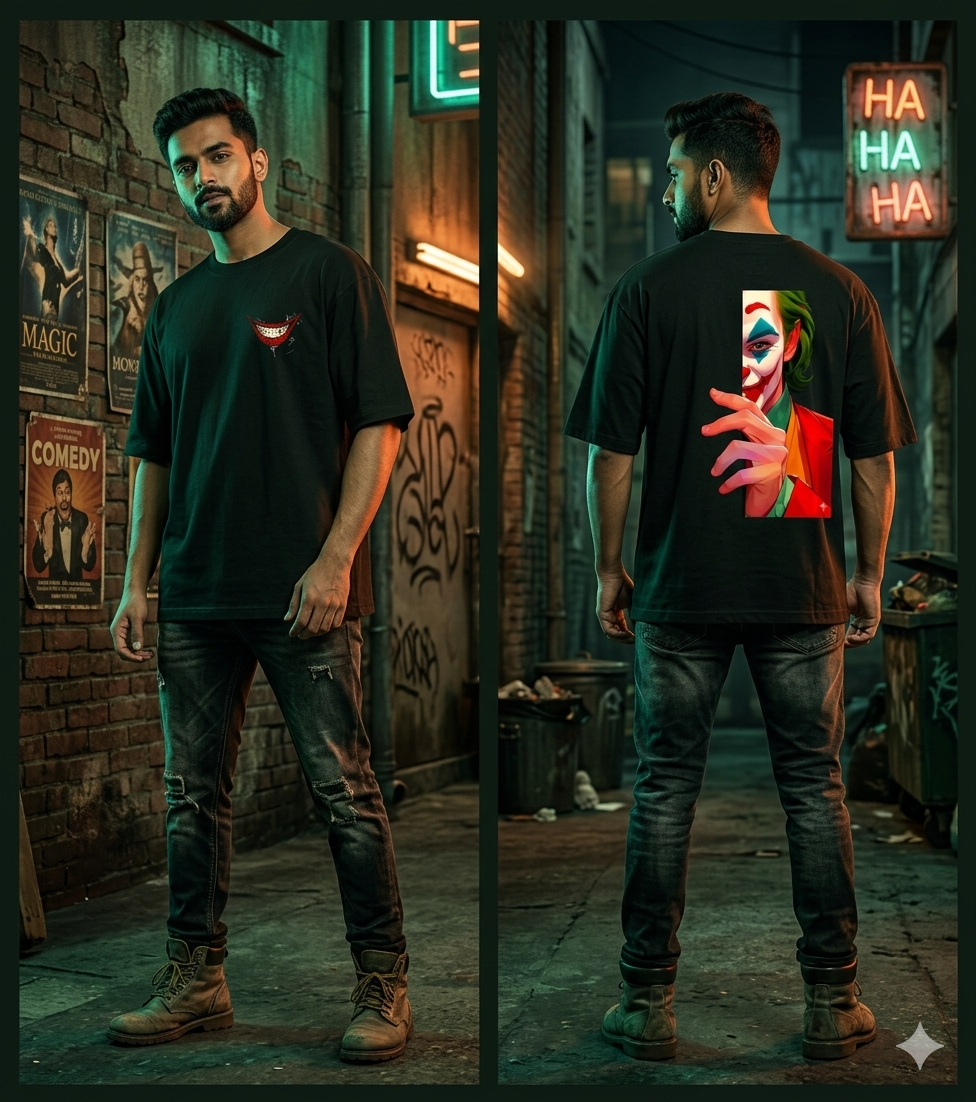 Joker Oversized T-Shirt
