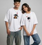 WALL-E and EVE Terry Oversized Tee