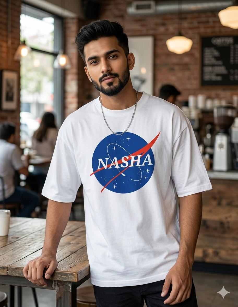 NASHA Oversized Classic T-Shirt
