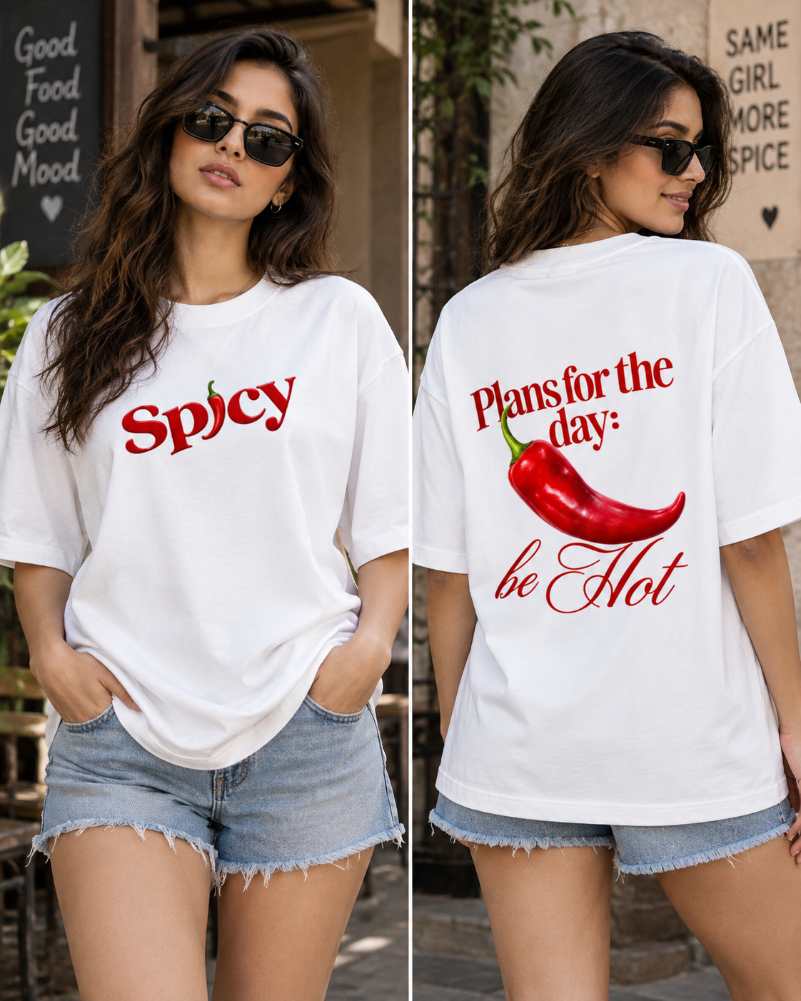 Spicy Terry Oversized Tee