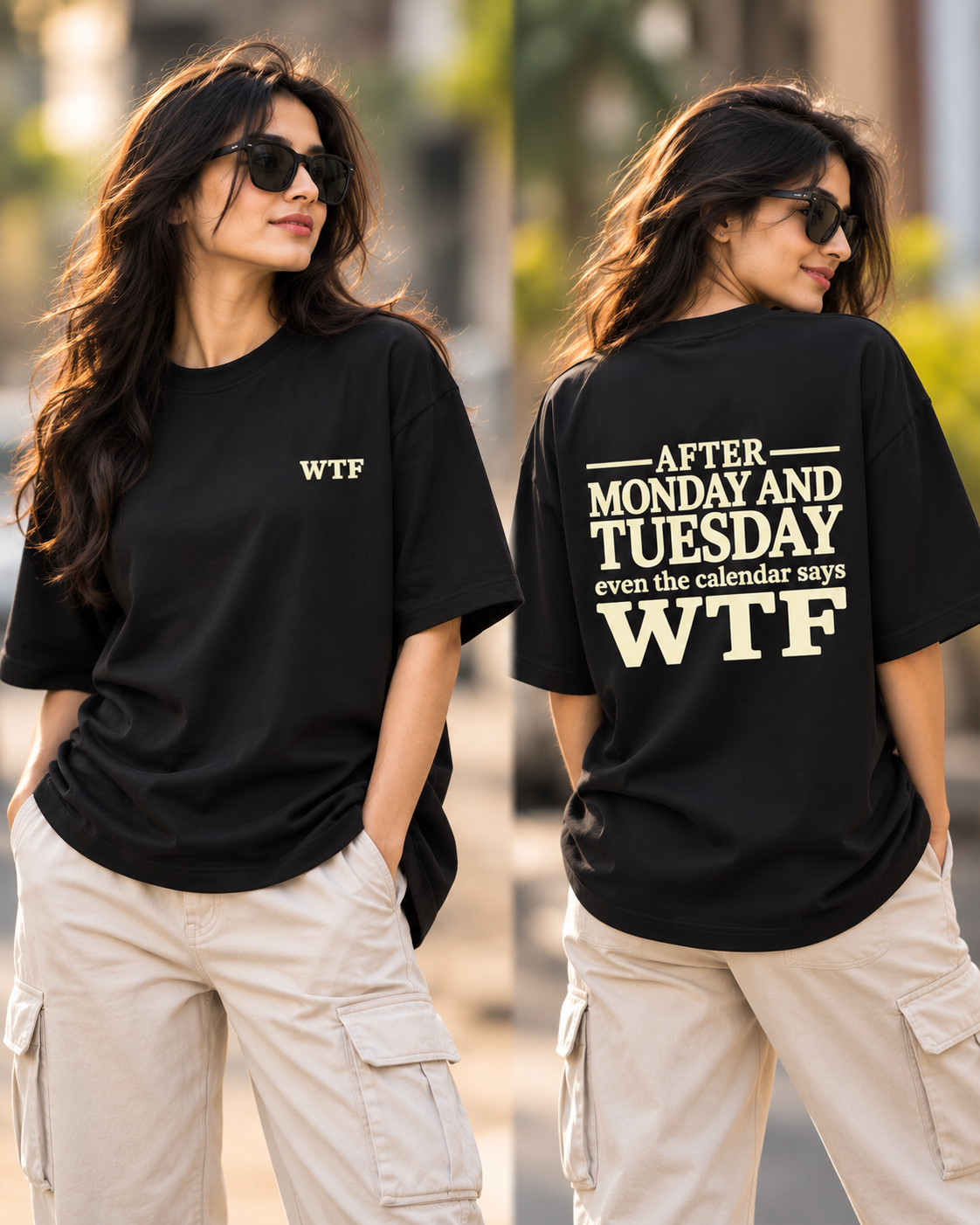 WTF Terry Oversized Tee