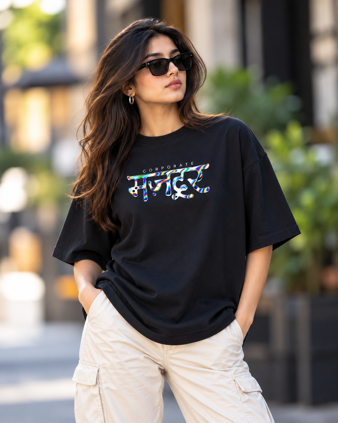 Majdoor Terry Oversized Tee