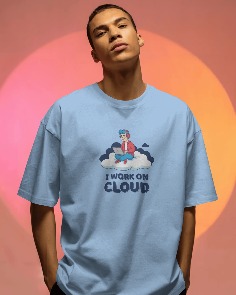 Cloud Work Oversized T-Shirt