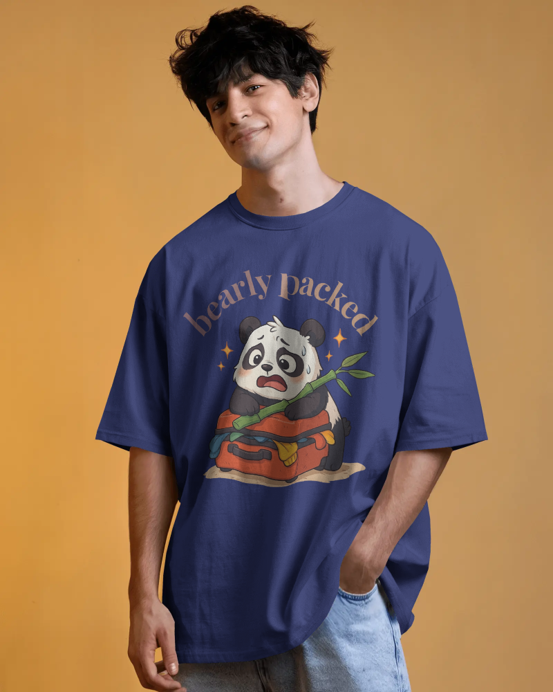 Bearly Packed Oversized T-Shirt