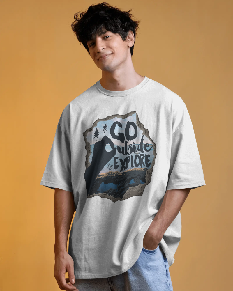Go Outside Oversized T-Shirt