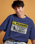 Warning Oversized T-Shirt