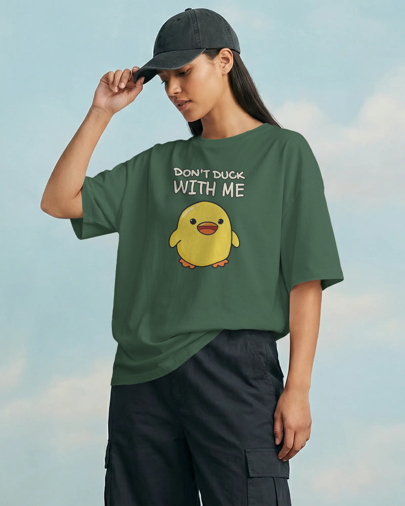 Duck Me Oversized T-Shirt