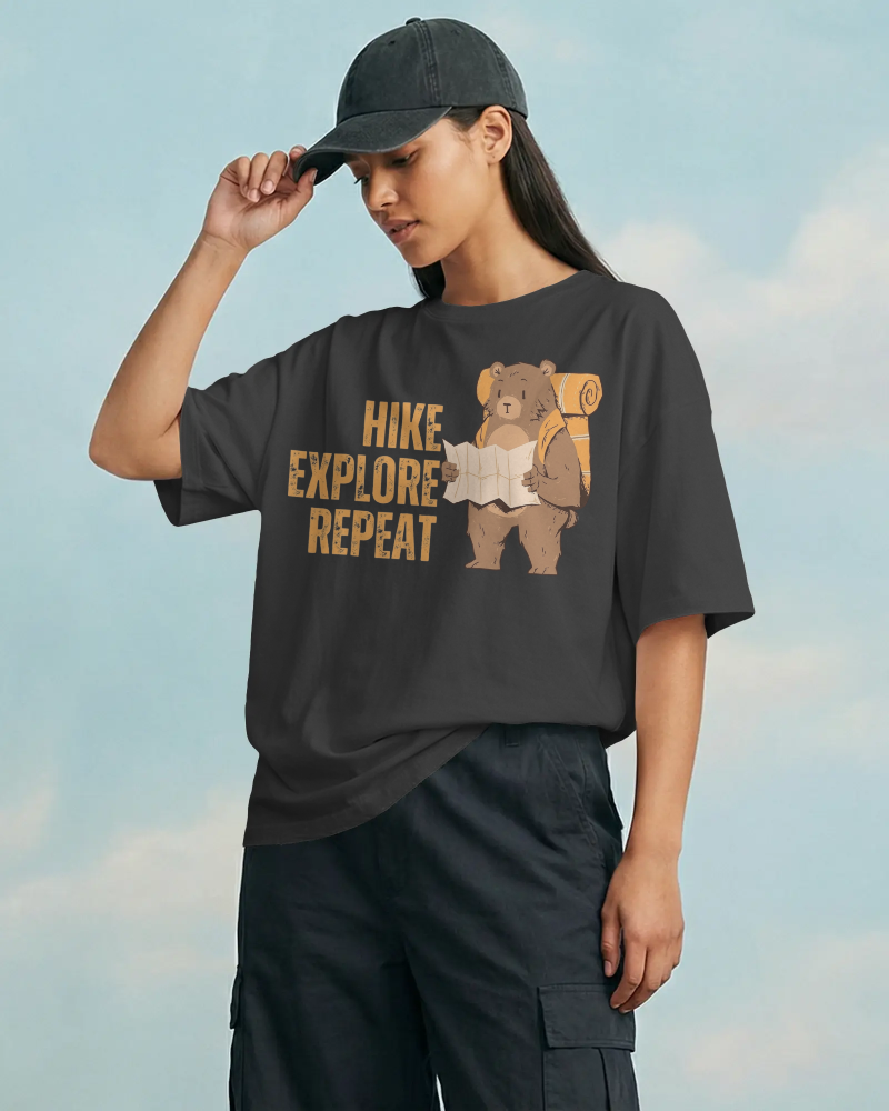 Hike Explore Oversized T-Shirt