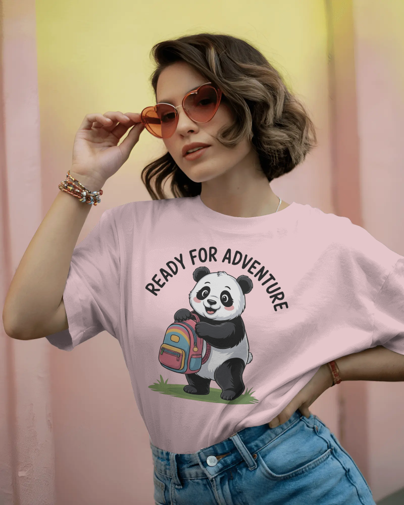 Panda Adventure Oversized T-Shirt