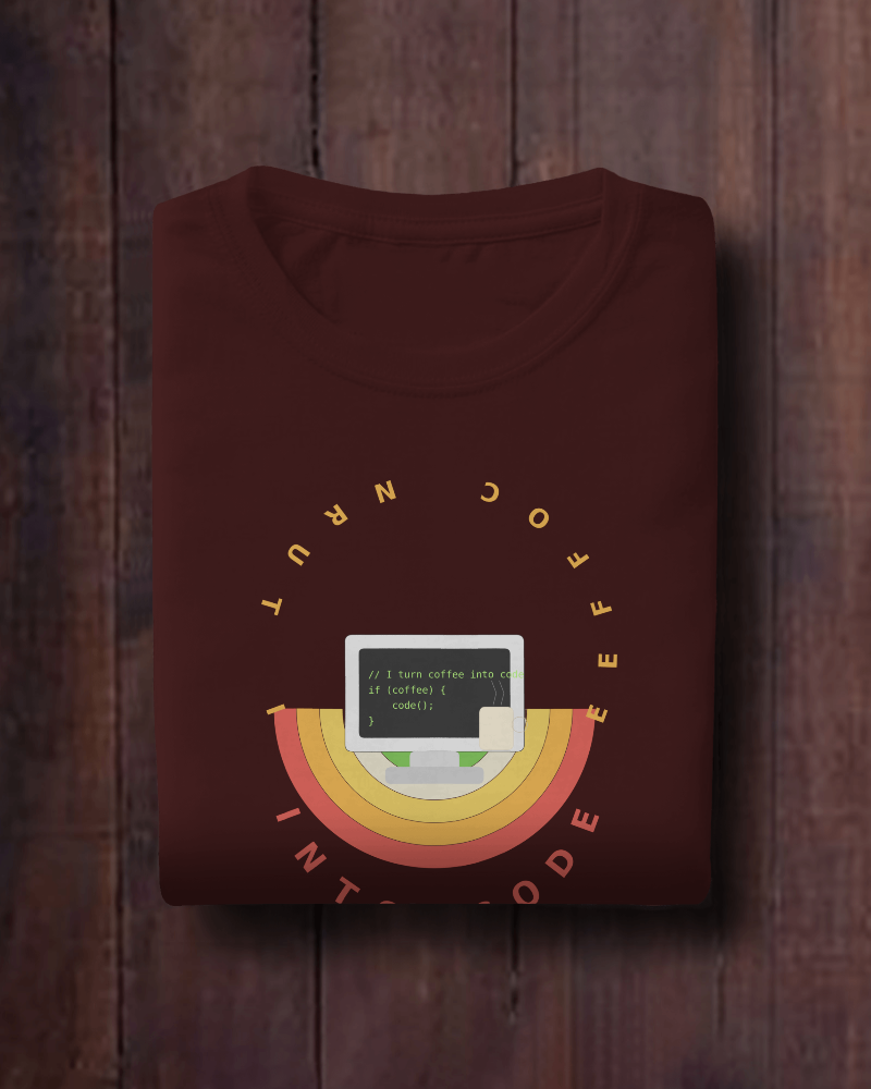 Into Code Oversized T-Shirt