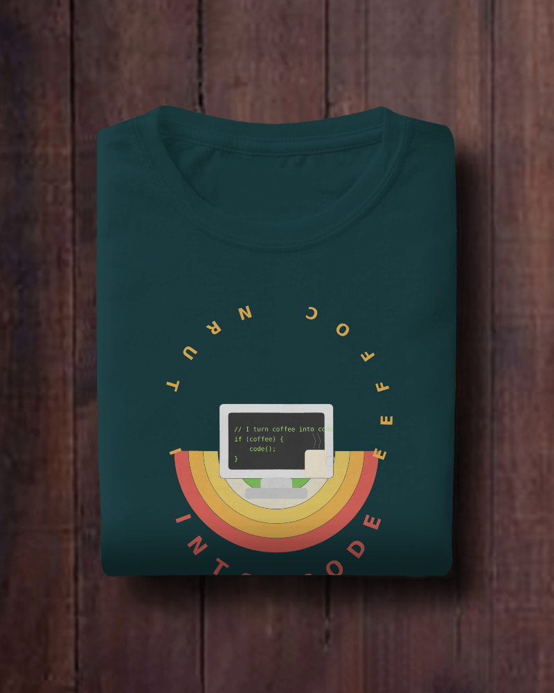 Into Code Oversized T-Shirt