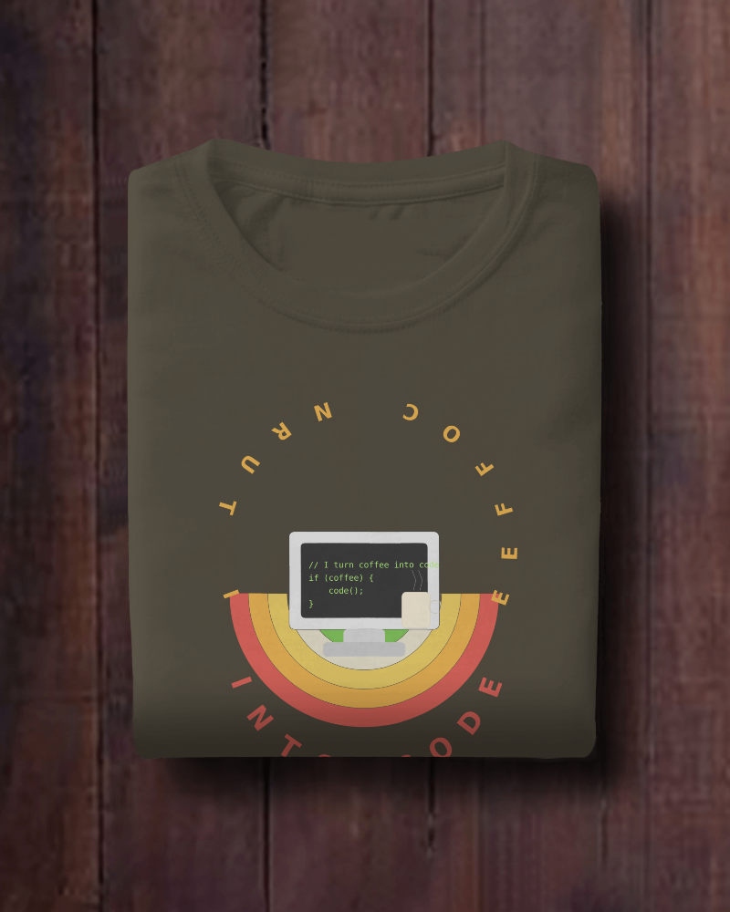 Into Code Oversized T-Shirt