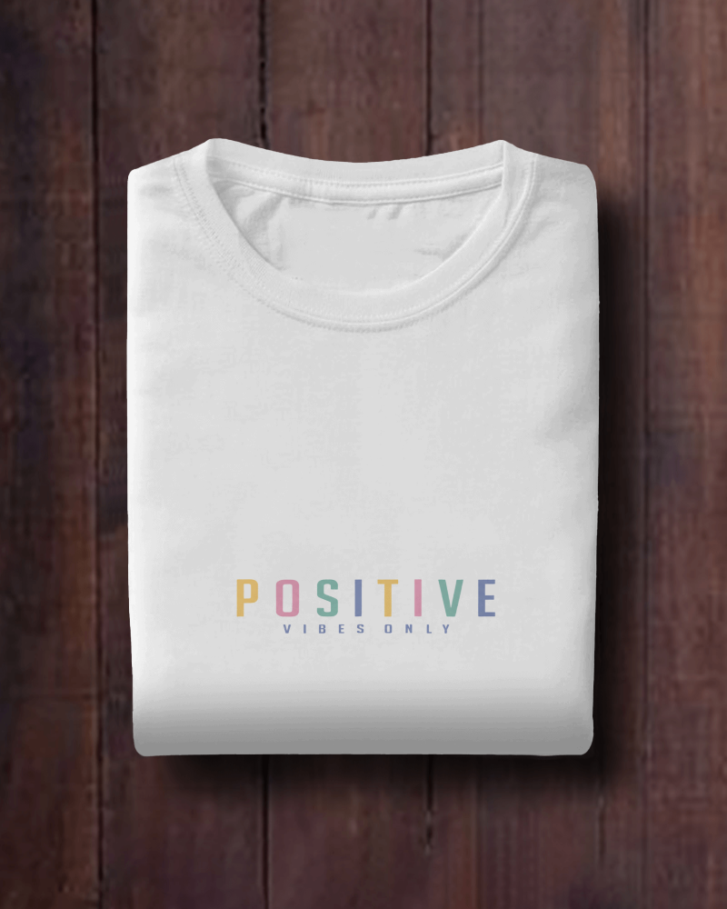 Positive Vibes Oversized T-Shirt