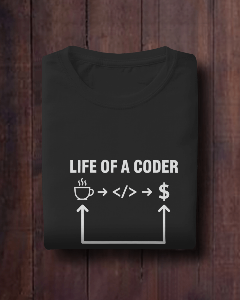 Coder Life Oversized T-Shirt