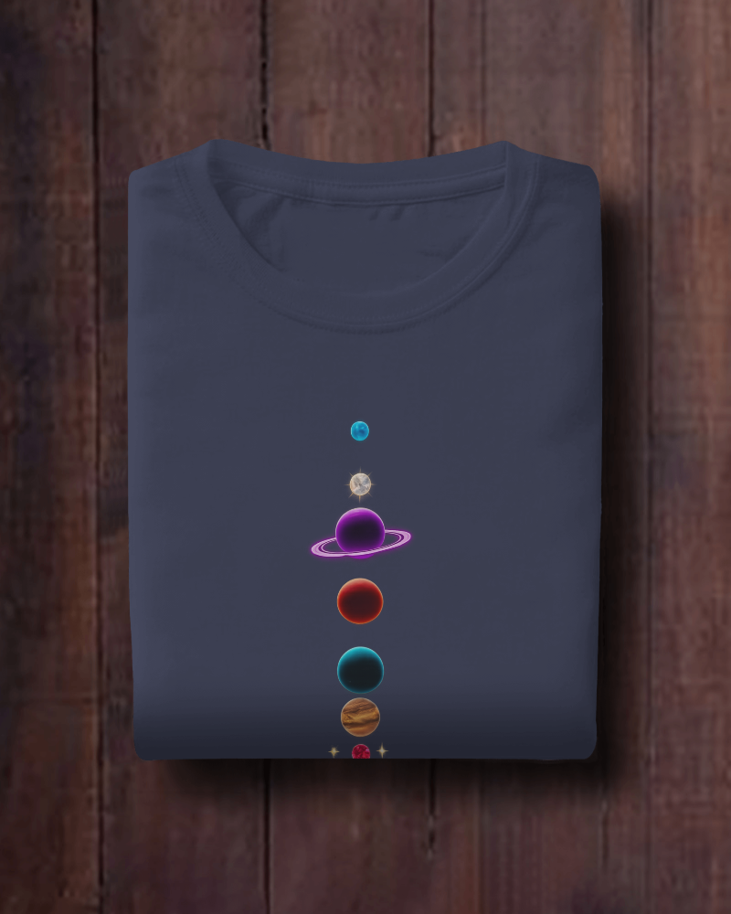 Solar System Oversized T-Shirt