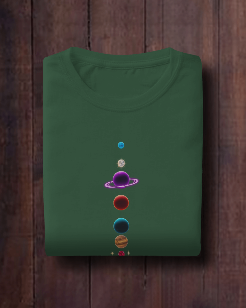 Solar System Oversized T-Shirt