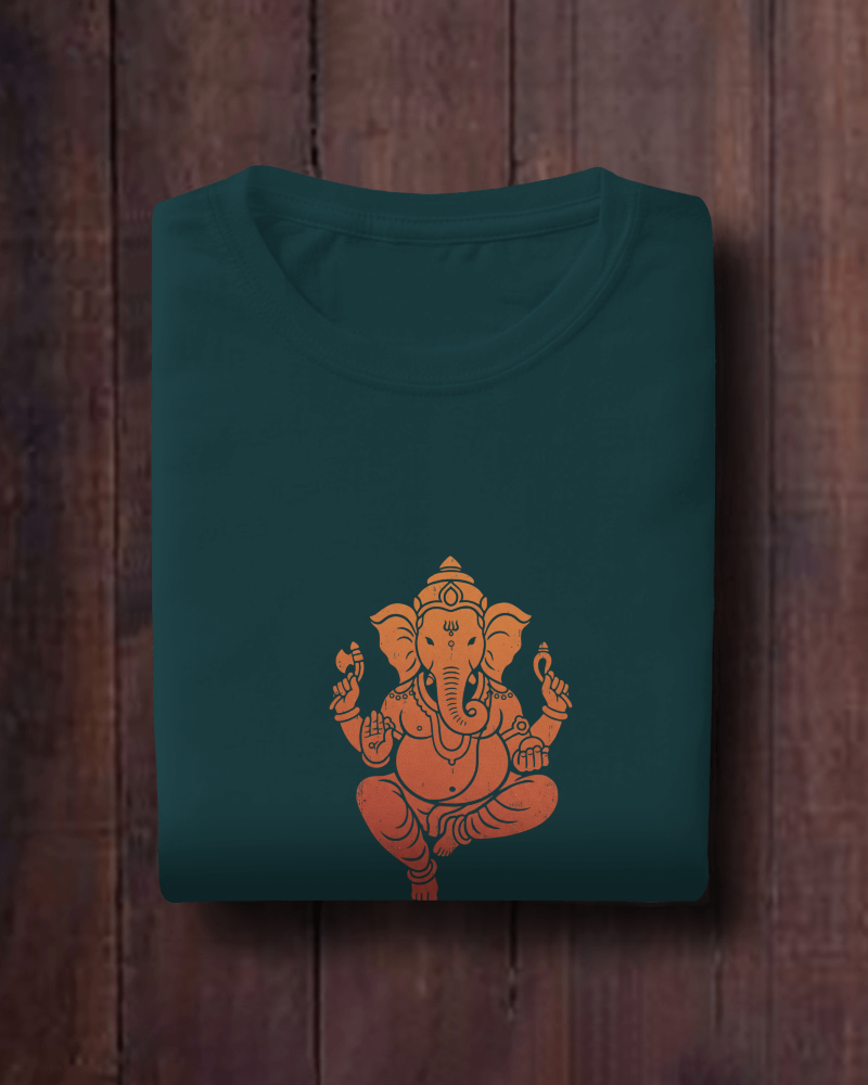 Ganesh Idol Oversized T-Shirt