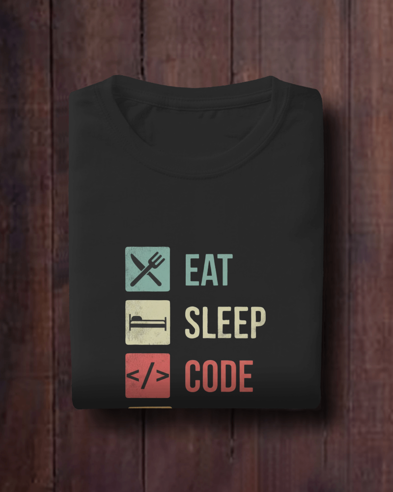 Code Repeat Oversized T-Shirt