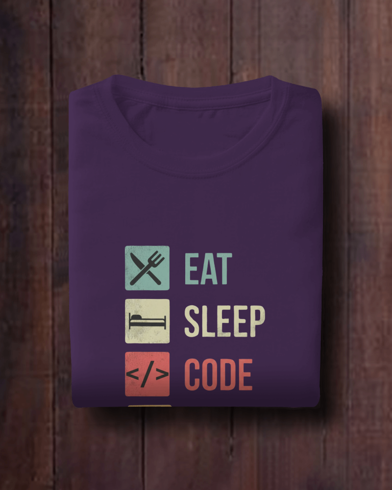 Code Repeat Oversized T-Shirt