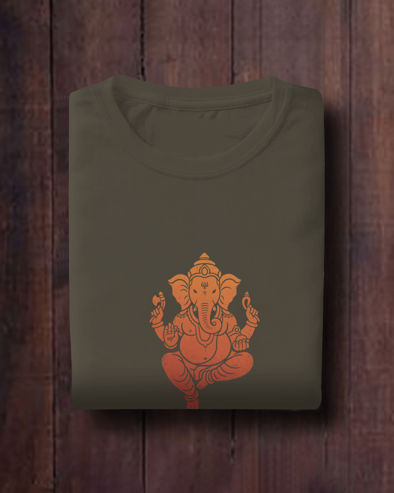 Ganesh Idol Oversized T-Shirt