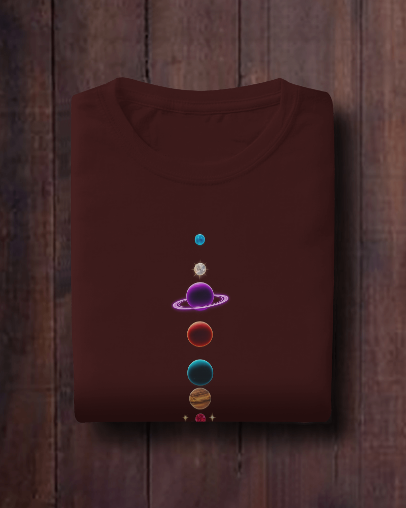 Solar System Oversized T-Shirt