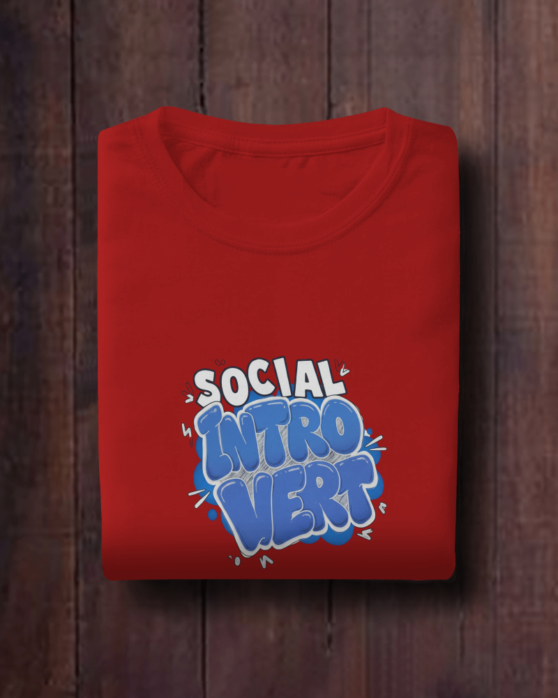 Introvert Oversized T-Shirt