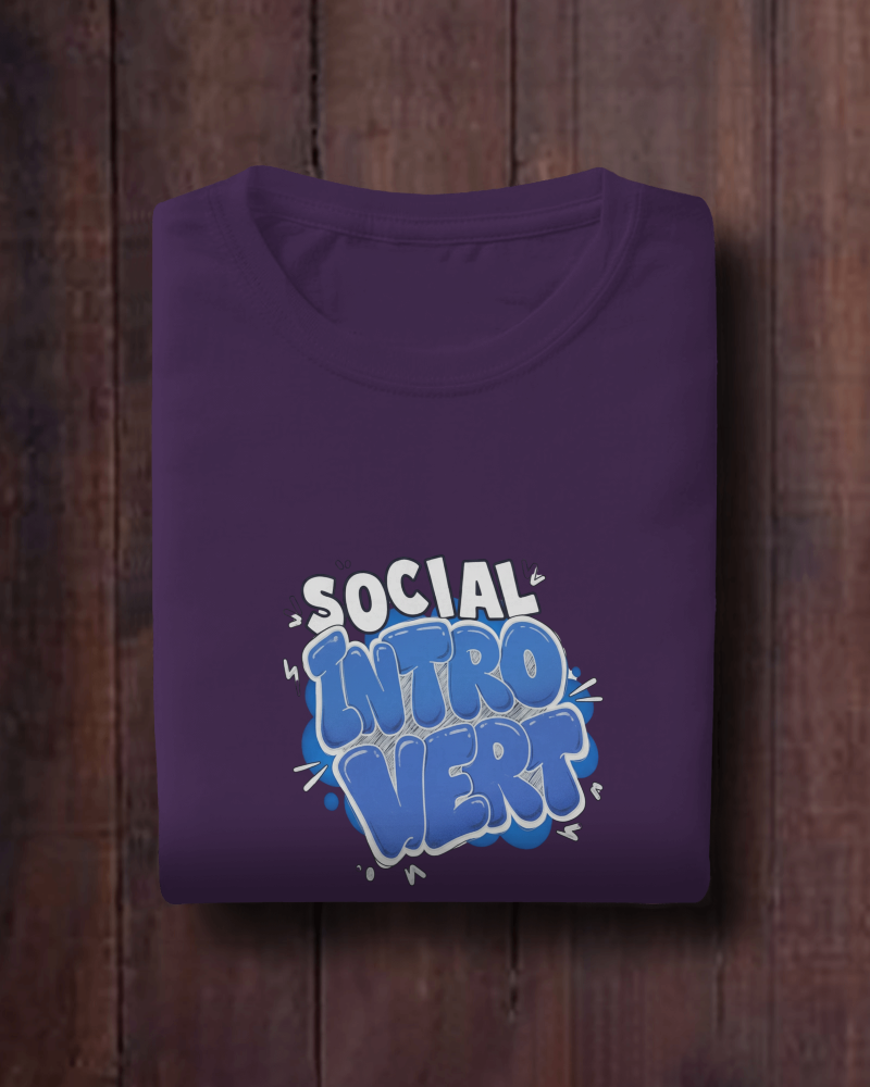 Introvert Oversized T-Shirt
