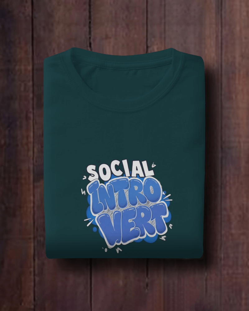 Introvert Oversized T-Shirt