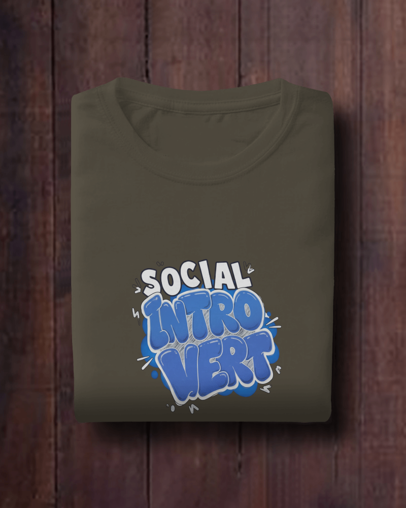 Introvert Oversized T-Shirt