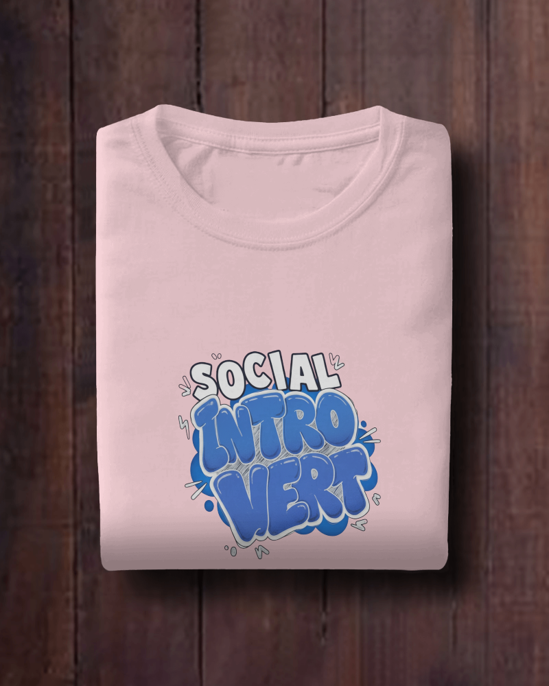 Introvert Oversized T-Shirt